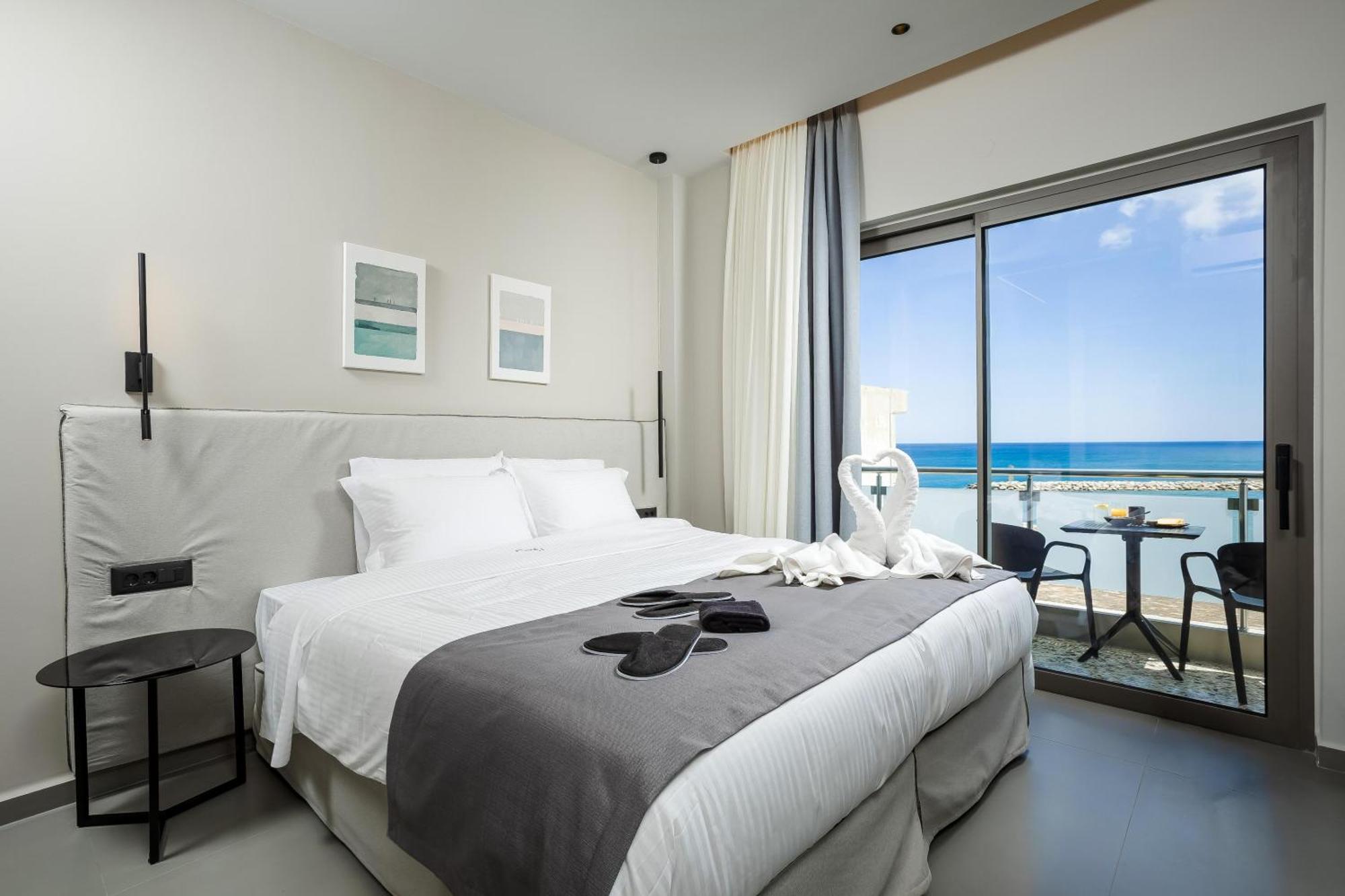 Iria Sea View Room Kolimvári Kültér fotó