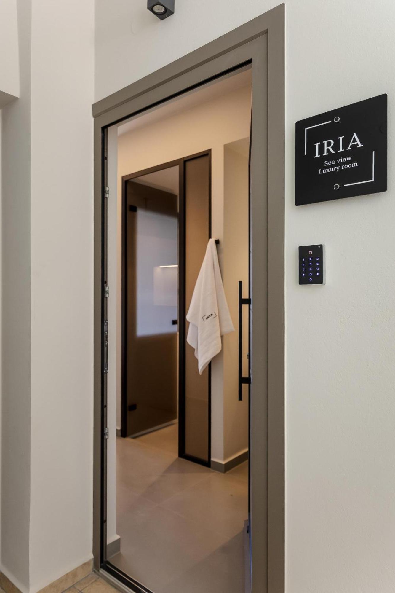 Iria Sea View Room Kolimvári Kültér fotó