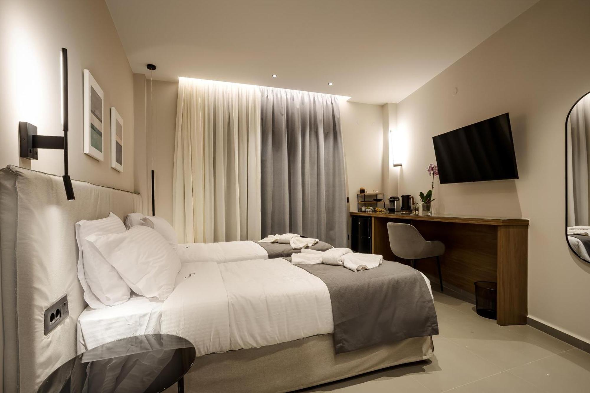 Iria Sea View Room Kolimvári Kültér fotó