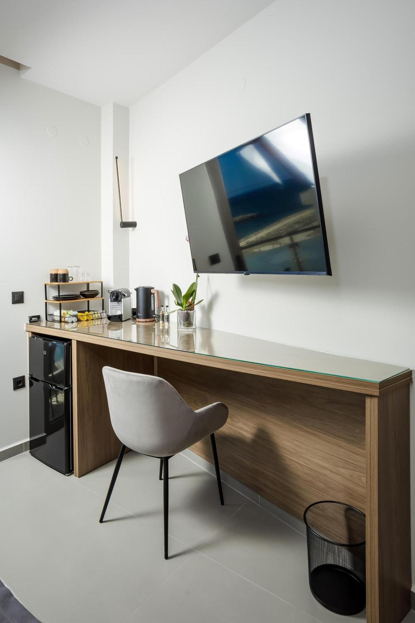 Iria Sea View Room Kolimvári Kültér fotó