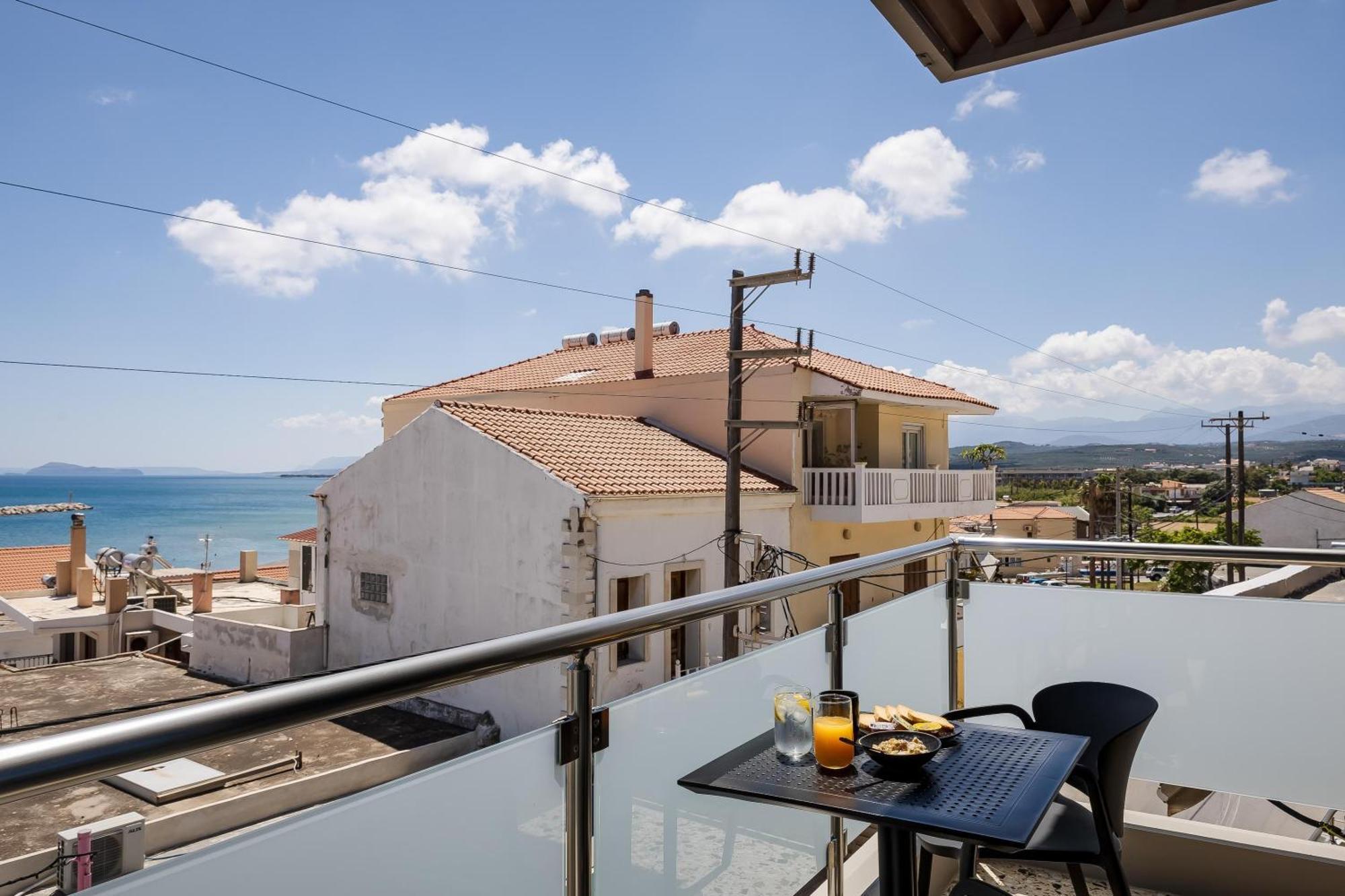 Iria Sea View Room Kolimvári Kültér fotó